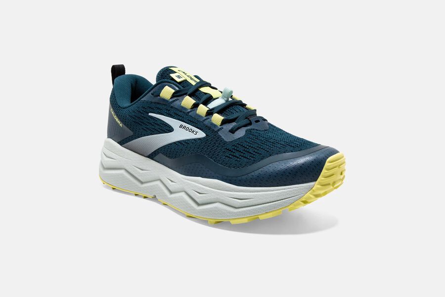 Brooks Caldera 5 Trail Running Shoes Womens - Navy - LYZNV-2695